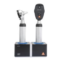 HEINE LED Diagnostic Desktop Kit: BETA 200 LED Otoscope & BETA 200 Ophthalmoscope (with NT4 Table Charger)