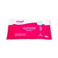 Clinell 2% Chlorhexidine Gloves Pack 8