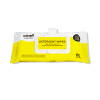 Clinell Detergent Wipes Clip Pack 60