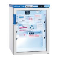 LABCOLD Undercounter Fridge Glass Door 150 Litres DIGLOCK