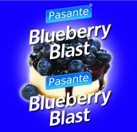 Pasante blueberry blast condoms, bulk pack (pack of 144)