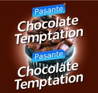 Pasante chocolate temptation condoms, bulk pack (pack of 144)