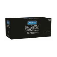 Pasante black velvet condoms, clinic pack (box of 144)