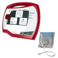Rescue SAM Fully-Automatic AED Defibrillator with Adult Pads