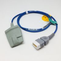 Reusable adult soft silicon finger oximetry sensor BCI compatible