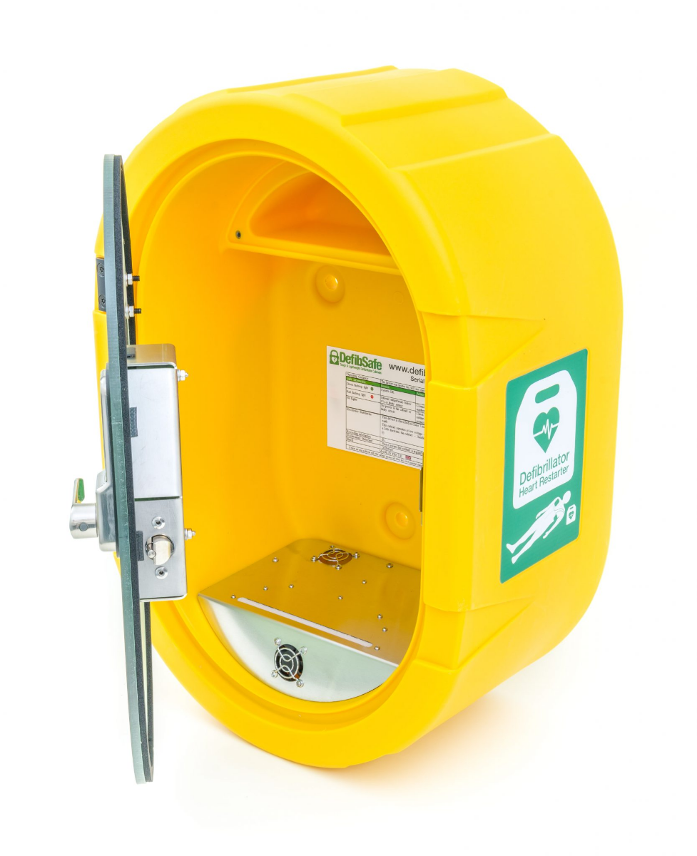 CU Medical DefibSafe 2 Defibrillator Cabinet - Unlocked