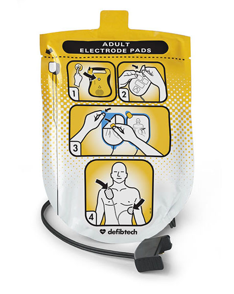 Lifeline Adult Defibrillator Pads 