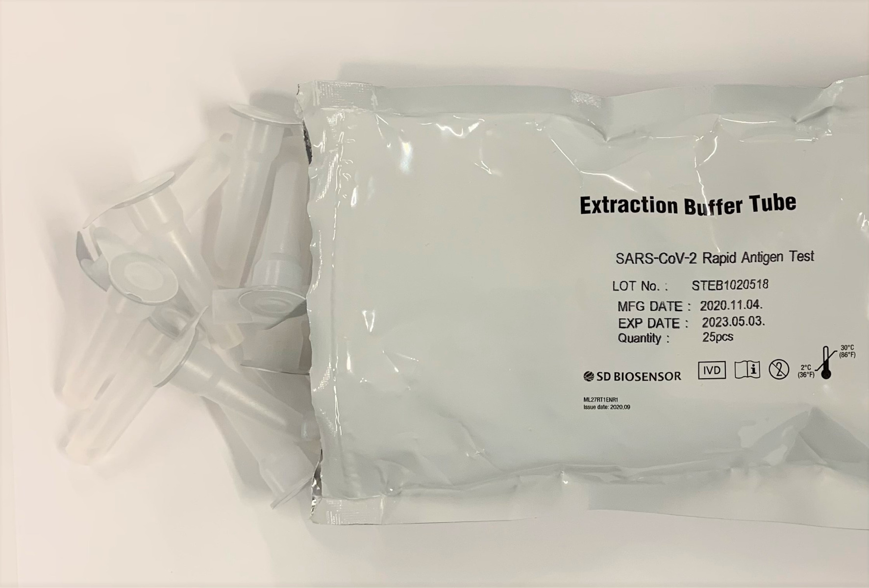 Roche SARS‐CoV‐2 (COVID-19) Rapid Diagnostic Antigen Test x25