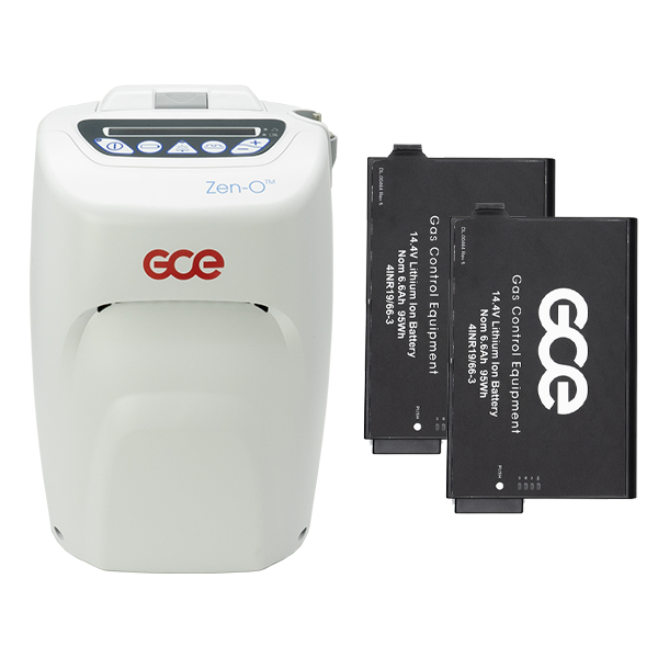 GCE Zen-O™ Portable Oxygen Concentrator (Double Battery Package)