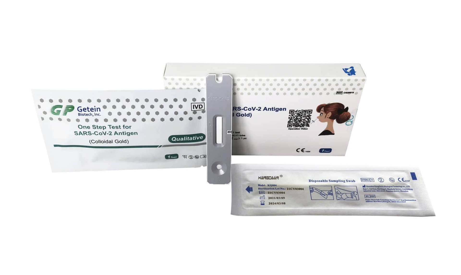 Getein - One Step Test for SARS-CoV-2 Antigen