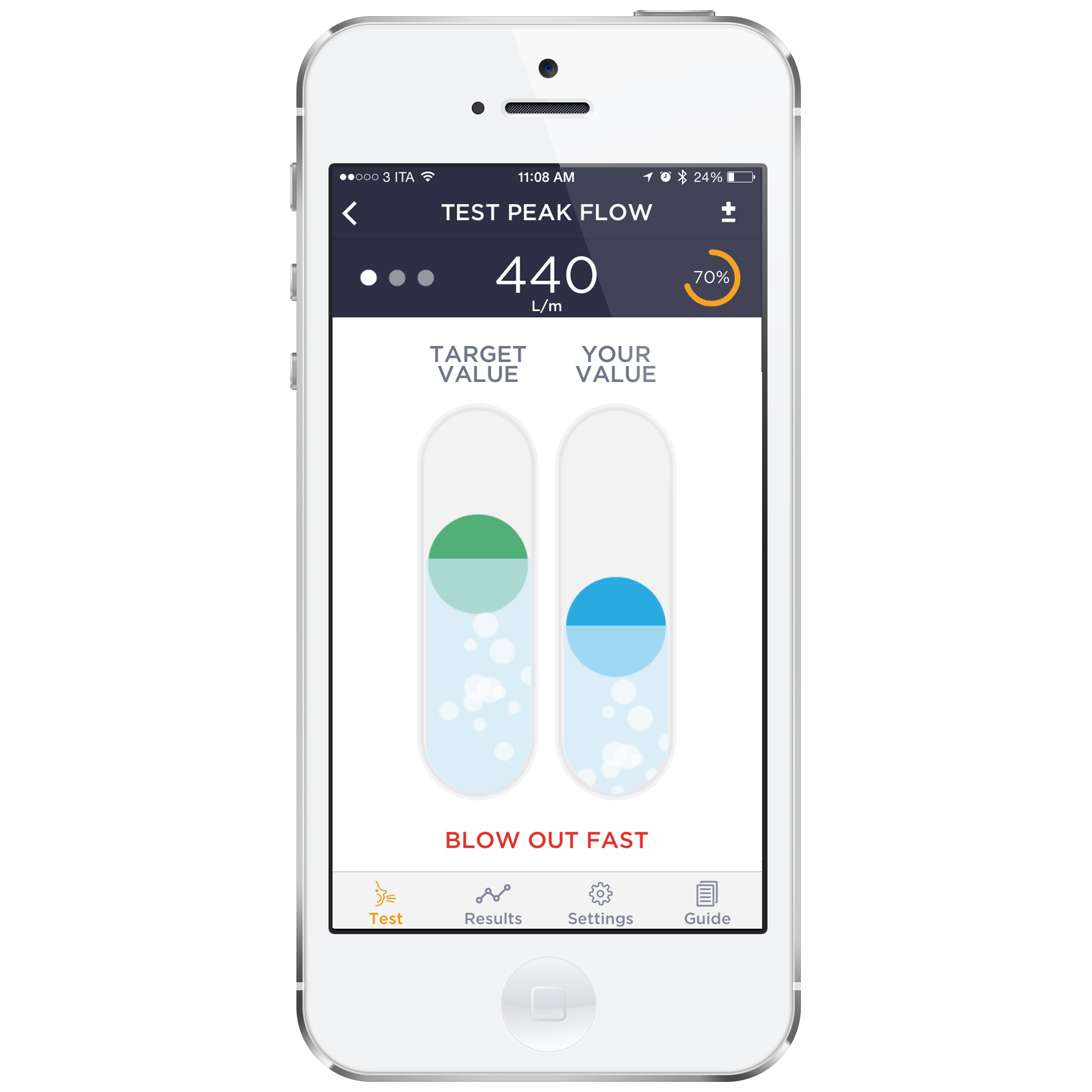 MIR SmartOne Digital Peak Flow / FEV1 Metre