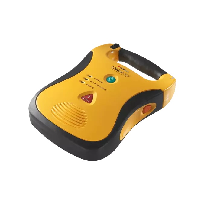 Lifeline AED Semi Automatic Defibrillator with High Capacity Battery
