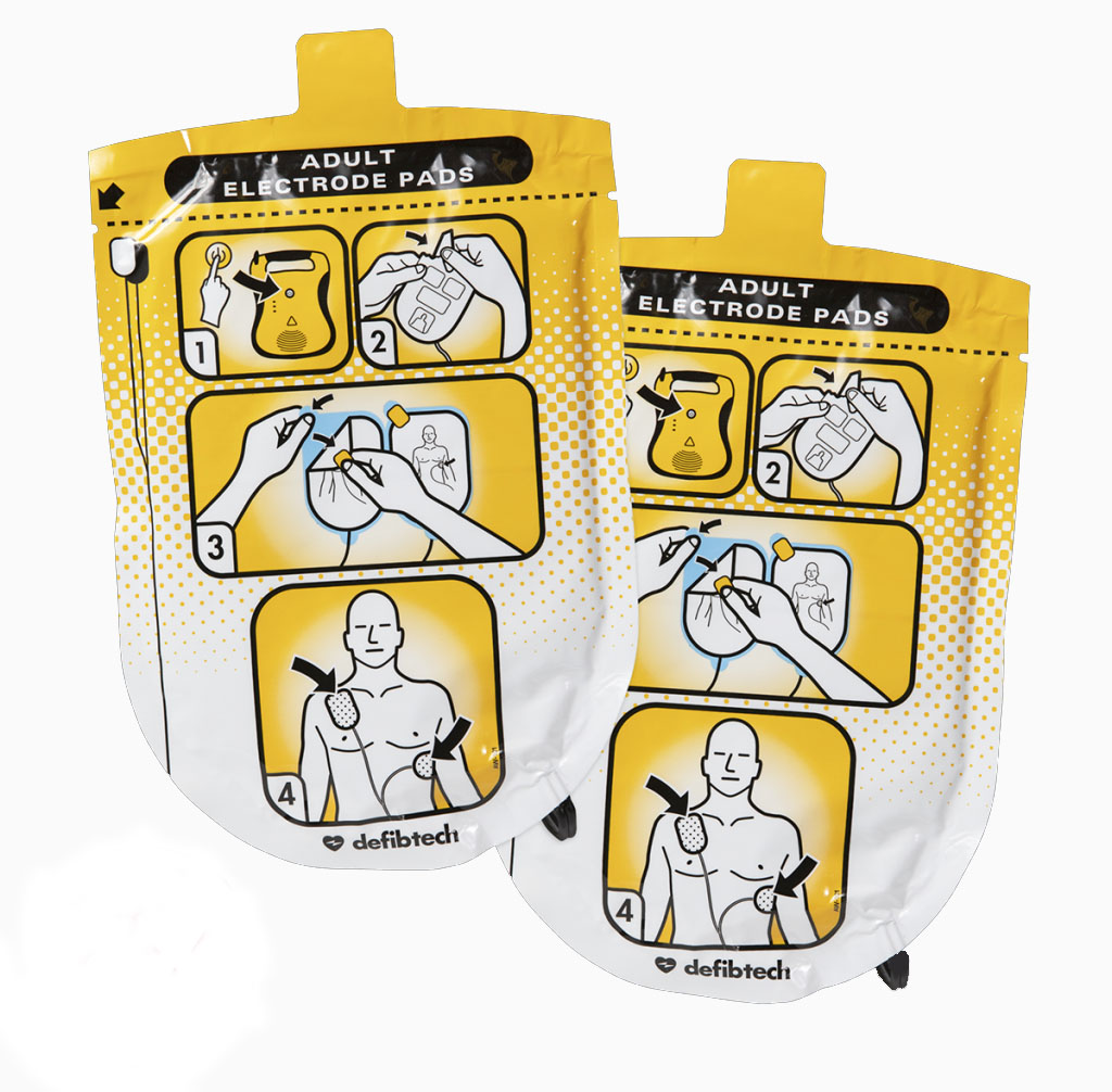Lifeline AED Fully Automatic Defibrillator with High Capacity Battery