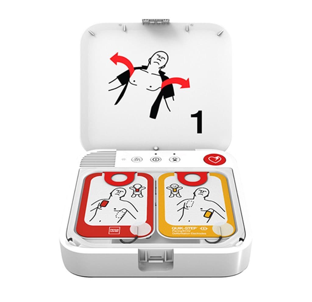 LifePak CR2 Fully Automatic Defibrillator With Wifi & 3G, Dual pads and Carry case
