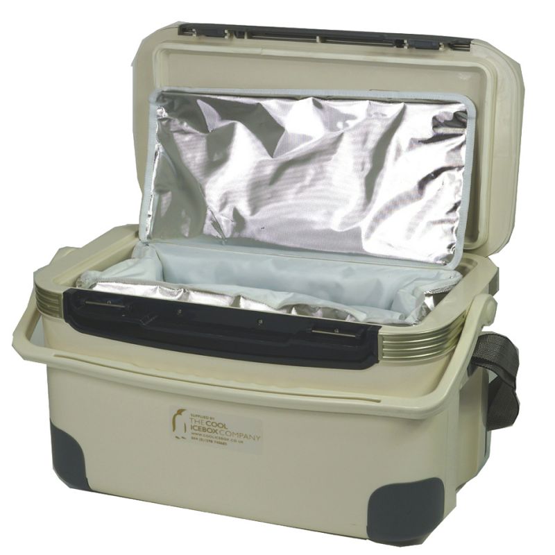 29 Litre Nomad Medical Cool Box with Hard Ice Bricks and Alarmed Thermometer