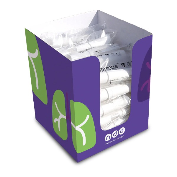 ndd Spirettes individually wrapped, box of 500