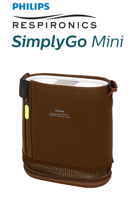 Philips Respironics SimplyGo Mini Portable Oxygen Concentrator with Extended Battery