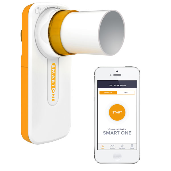 MIR SmartOne Digital Peak Flow / FEV1 Metre