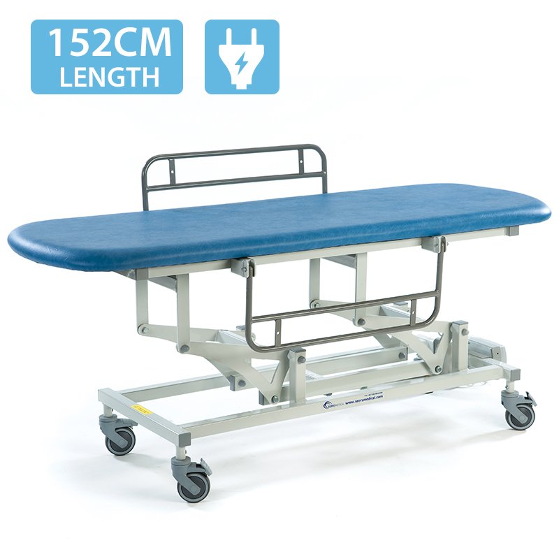 Seers Sterling Electric Short Changing Table, 152cm with side rails