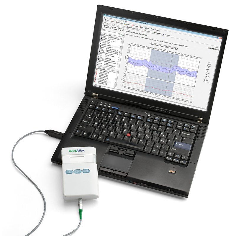 Welch Allyn ABPM 7100 Recorder including CardioPerfect WorkStation Software