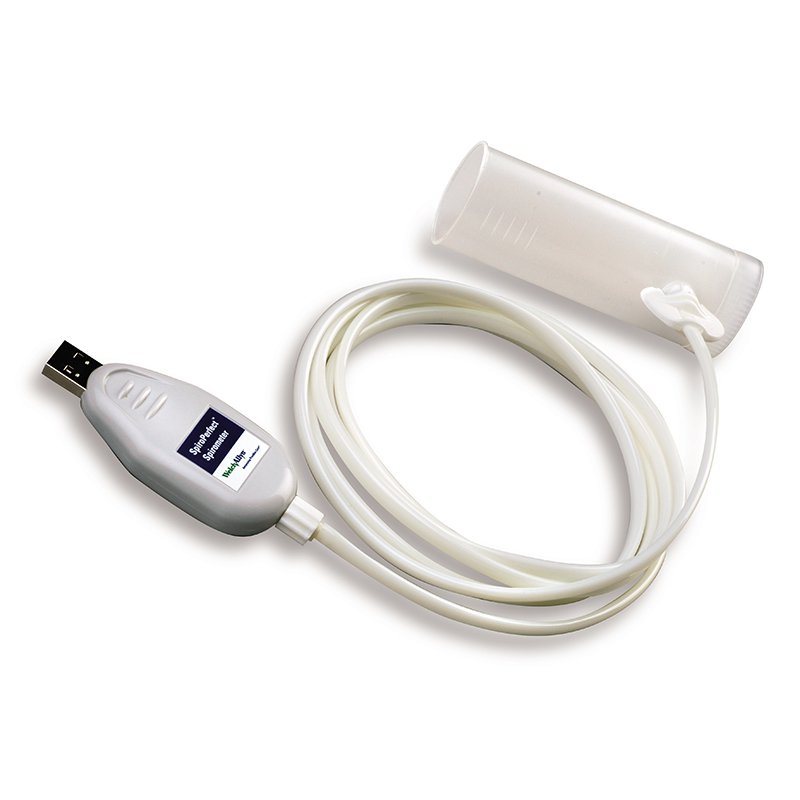 Welch Allyn SpiroPerfect Spirometer with CardioPerfect Software & 3L Calibration Syringe