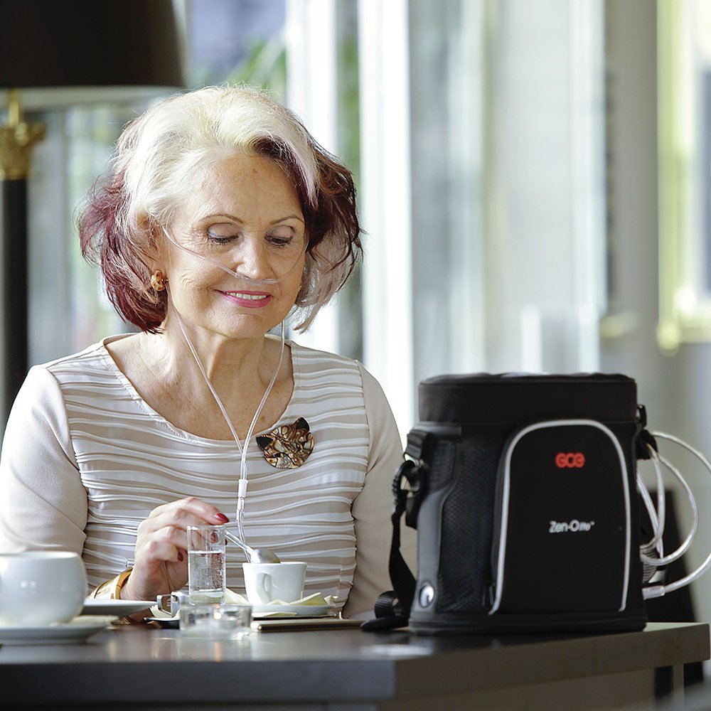 GCE Zen-O lite™  Portable Oxygen Concentrator (Double Battery Package)